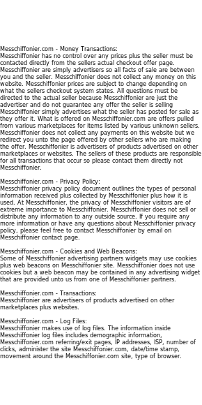 messchiffonier privacy