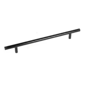 12 Solid Oil Rub Bronze Cabinet Bar Pull Handle 639385362429 Rubbed 12-inch Handles Black