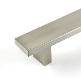 16 Inch Rectangular Design Cabinet Handle 617724353512 Contemporary Stainless Steel Finish Silver #3