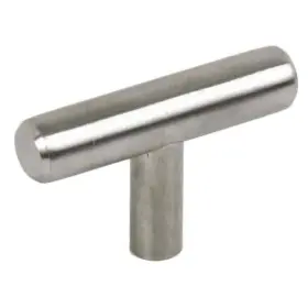 2 T-pull Cabinet Handle Knobs 617724353925 Stainless Steel 2-inch Bar Set Of 4 Silver #2