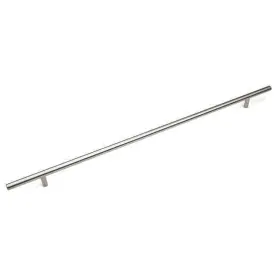 35-1/2 Solid Stainless Steel Cabinet Bar Handles 640265630644 1/2-inch Pull Nickel Finish