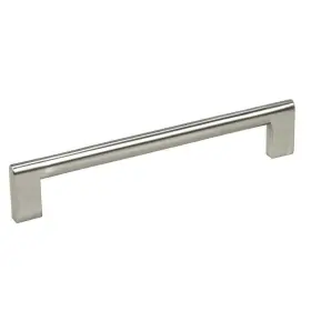 6-15/16 Inch Key Shape Stainless Steel Handle 617724353321 Contemporary Design Silver