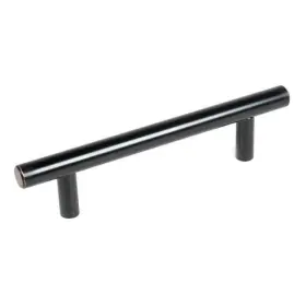 6 Solid Oil Rubbed Bronze Cabinet Bar Pull Handle 639385362238 6-inch 150mm Brown