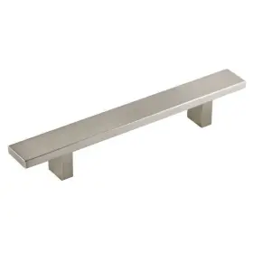 8 Inch Rectangular Design Cabinet Handle 617724351808 Contemporary 8-inch Stainless Steel Nickel Finish Casual