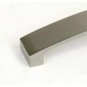 9-1/4 617724353444 Contemporary Inch Flat Arch Stainless Steel Finish Cabinet Grey #3