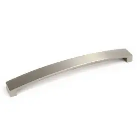 9-1/4 Stainless Steel Cabinet Bar Pull Handle 617724353437 Contemporary Flat Arch 9.25-inch Grey #2