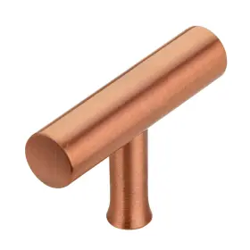 Akicon 810092567127 Copper Kitchen T Bar Cabinet Pulls 100% Solid Brass Drawer #2