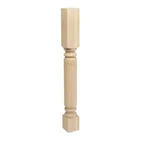 5apd10818 American Pro Decor Columns Nft Accessories 35.25 Inch Hx3.75 Wx3.75 D Stainable Wood