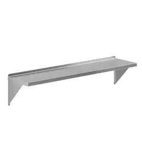 Amgood 445019692656 14 Inch W X 60 D Stainless Steel Wall Shelf Square Edge Kitchen Restaurant