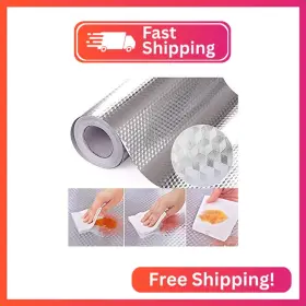Beminh Cm092w Kitchen Wallpaper Oil Proof Sticker Aluminum Foil Backsplash Self-adhesiv