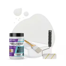 Beyond Paint 445005799765 1 Quart Bright White Cabinets Countertops Furniture And More Multi-surface All-i