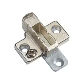 9-millimeter Blum 600346740037 Rok Hardware Die Cast Frameless Clip Silver Finish #3