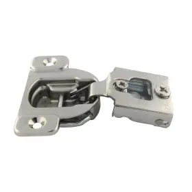 Blum 600346740778 Compact 38n Series 1/2-inch 105-degree Overlay Wraparound Silver Finish