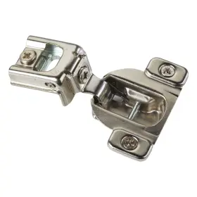 Blum 600346741218 Compact 39c Series Metal 1-inch 110-degree Overlay Press-in Silver Finish