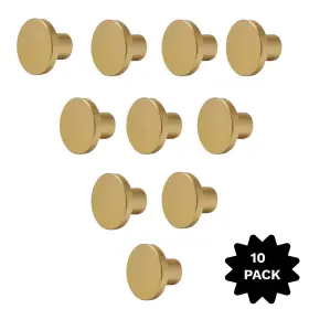 Boahaus 840409361834 10 Pack Cabinet Knobs 1 Inch Modern Drawer Pulls With