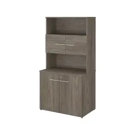 Of5008mhsu Bush Business Furniture Office 500 70 Storage Cabinet With 4 Shelves Modern