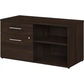 Ofs145bw Bush Business Furniture Office 500 23.2 Inch Storage Cabinet With 2 Shelves Black