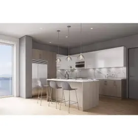 X0.75 Cambridge 704780200017 Kitchen Cabinet End Panels 36 Inch X48 Nordic Slab Style #2