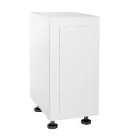 Sa-bd12-sw Cambridge Quick Assemble Modern Style Shaker White 12 Inch Base