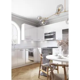 Sa-wu1242-wg Cambridge Ready To Assemble Kitchen Cabinets 12 Inch X42 Frameless Melamine White #3