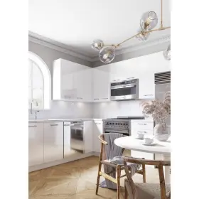 Sa-wu1536-wg Cambridge Ready To Assemble Kitchen Cabinets 36 Inch Modern Melamine Light White #3