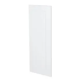 Sa-wuep1230-sw Cambridge White Shaker Slab Style Wall Kitchen Cabinet End Panel