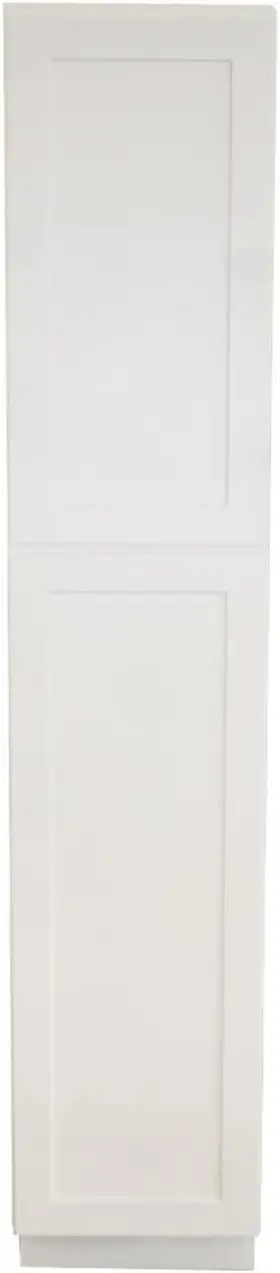 Craftline Clu212484wh Rta White Shaker Tall Utility Cabinet