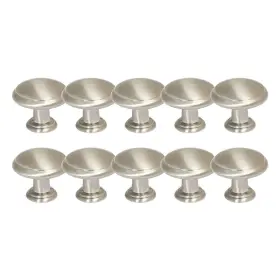 Design House 044321182182 Victorian 1-3/16 Inch Mushroom Cabinet Knob Satin Nickel