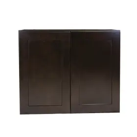 543082 Design House Espresso Brookings 36 Inch W X H Double Door Kitchen Cabinet