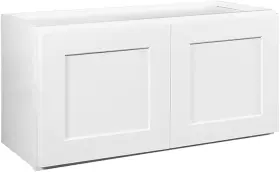 543264 Design House Brookings Shaker Unassembled Bridge Wall Kitchen Cabinet W3618 36 W X 12 D 18