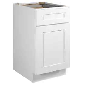 561340 Design House Brookings 18 Inch W X 34-1/2 H Double Door Base - White