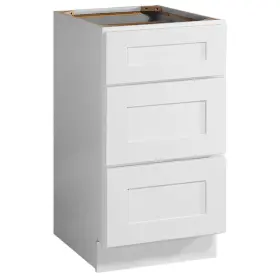 561464 Design House Brookings 18 Inch W X 34-1/2 H Base Cabinet - White
