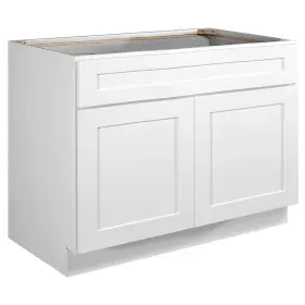 561506 Design House Brookings 42 Inch W X 34-1/2 H Double Door Base - White