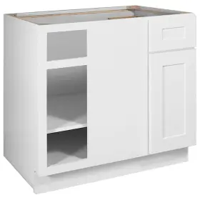 561522 Design House Brookings 36 Inch W X 34-1/2 H Kitchen Blind - White