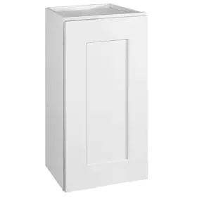 561530 Design House White Brookings 12 Inch W X 24 H Single Door Wall Cabinet