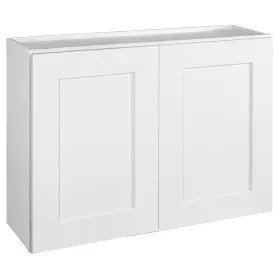 561605 Design House White Brookings 33 Inch W X 24 H Double Door Wall Cabinet