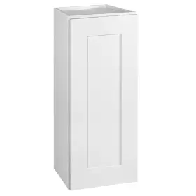 561688 Design House White Brookings 12 Inch W X 30 H Single Door Wall Cabinet