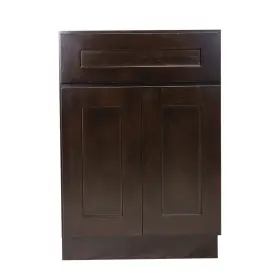 561951 Design House Brookings 24 Inch W X 34-1/2 H Double Door Base - Brown