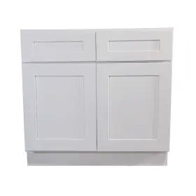 613208 Design House Brookings 34.5 Inch X 36 Double Door Base - White