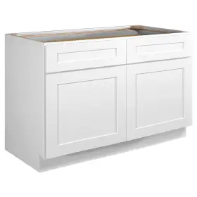 613224 Design House Brookings 48 Inch W X 35 Tall Double Door Base - White