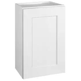 613349 Design House Brookings 24 Inch X 15 Single Door Wall Cabinet - White