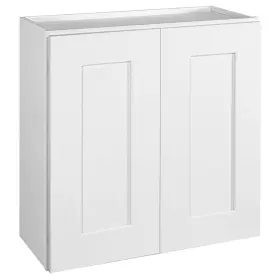 613372 Design House White Brookings 24 Inch X Double Door Wall Cabinet