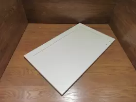 182-030816 Designer Cabinet Door Shaker Style 35.75in X 21.75in 0.75in White Veneer