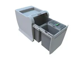 4045a Elletipi City Pta 4045 A Differentiated Pull-out Bin For Base Grey 35 X 47