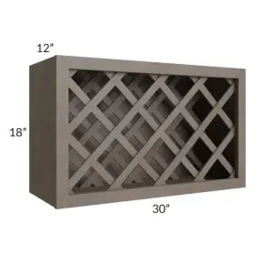 Forevermark Cabinetry Ag-w3018wr Wine Rack Cabinet Greystone
