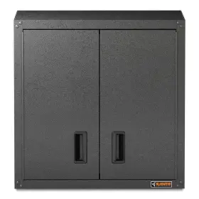 Gladiator Gawg28fdesg Wall Mounted Garage Cabinet 28 Inch X28 X12 Adjustable Shelves Unkeyed