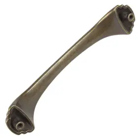 Gliderite 013964619362 4.5-inch Antique Brass Shell Cabinet Drawer Pulls Finish #3