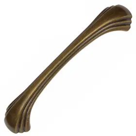 Gliderite 013964619362 4.5-inch Antique Brass Shell Cabinet Drawer Pulls Finish