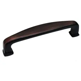 Gliderite 091037150110 3.75-inch Cc Oil Brushed Bronze Deco Cabinet Pulls Brown