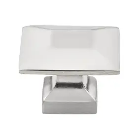Gliderite 091037150455 1.375-inch Satin Nickel Square Cabinet Knobs Case Grey